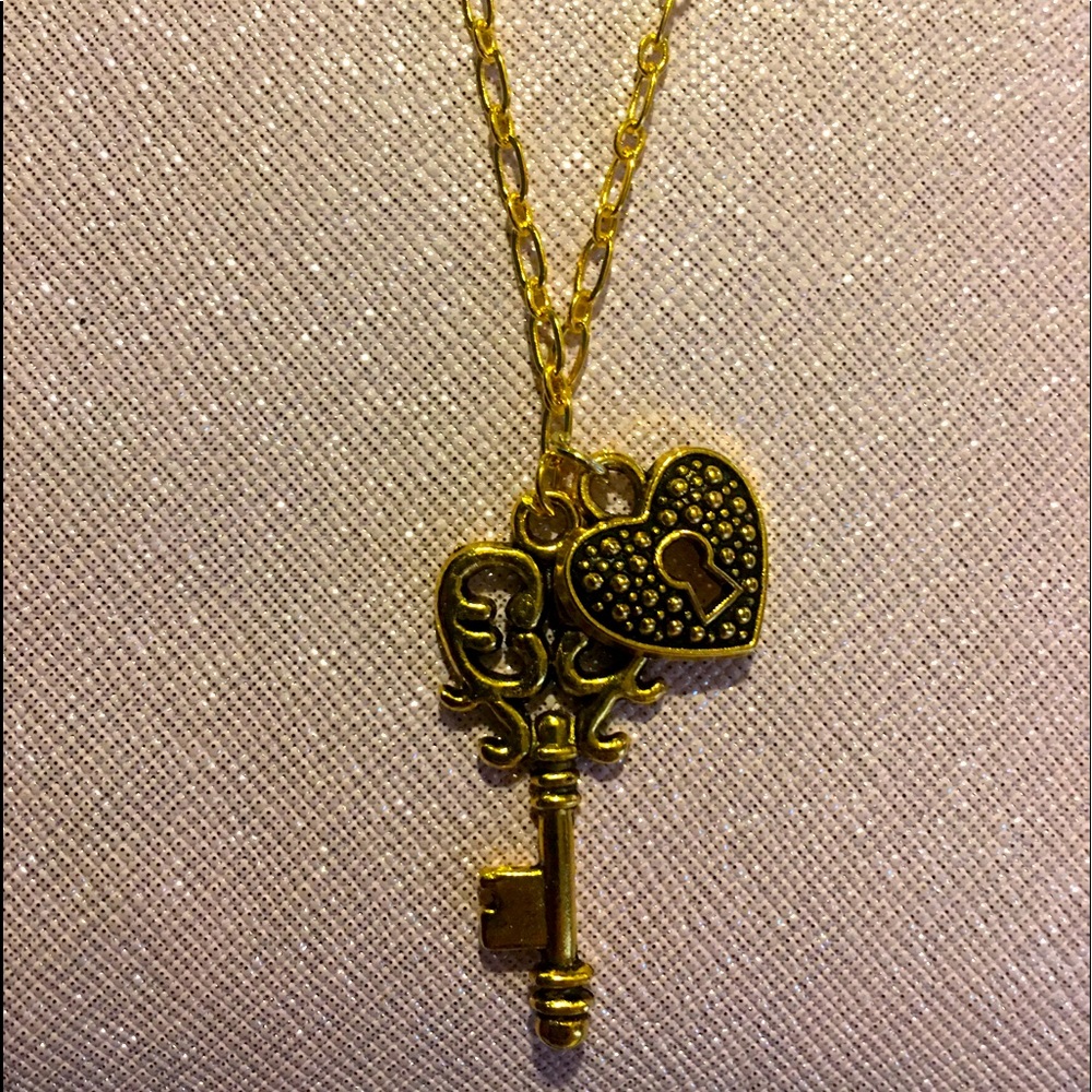 You Hold The Key To My Heart Necklace